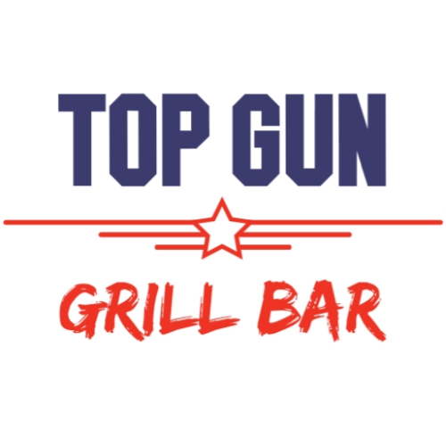 TOP GUN Grill Bar Logo